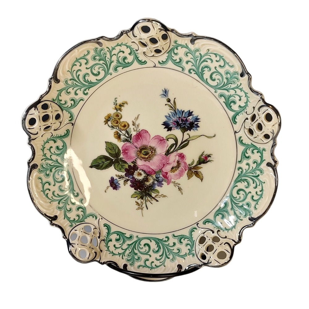 Floral Pattern Dinner Plate